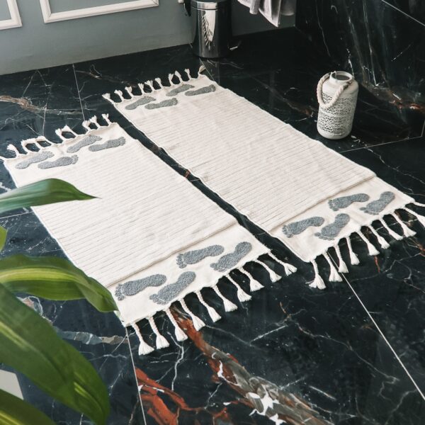 Tapis de bain doux en coton 90x50 cm Tunisie
