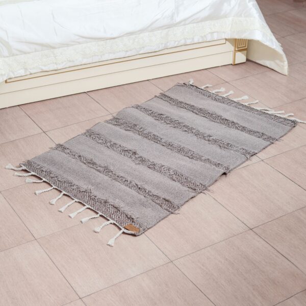Tapis Desendeli en coton naturel 70x140 cm Tunisie
