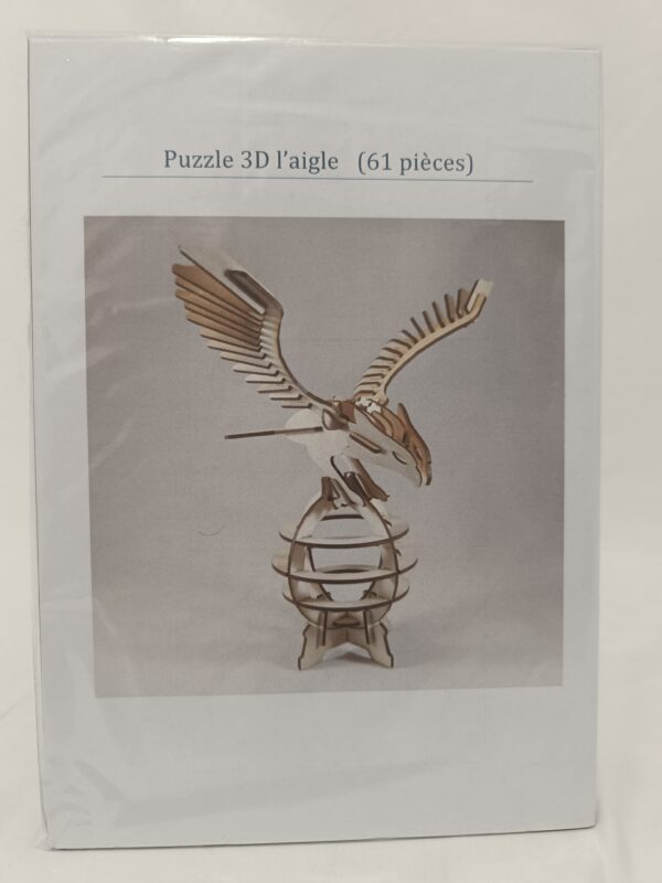 Puzzle 3D aigle 61 pièces Tunisie