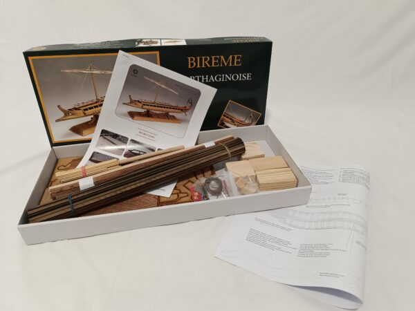 Kit de construction de bateau birème carthaginoise Tunisie
