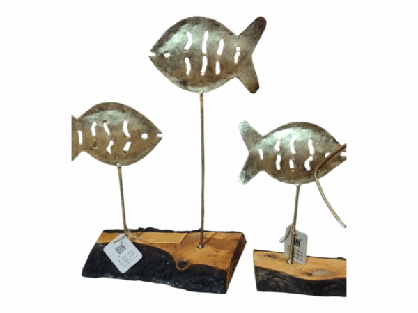 Objet de décoration en cuivre, poisson Tunisie
