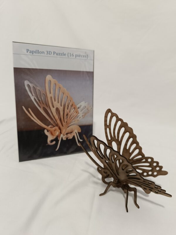 Puzzle 3D papillon 16 pièces Tunisie