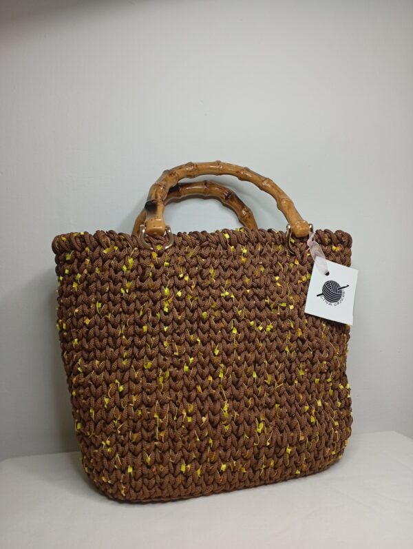sac en crochet marron Tunisie