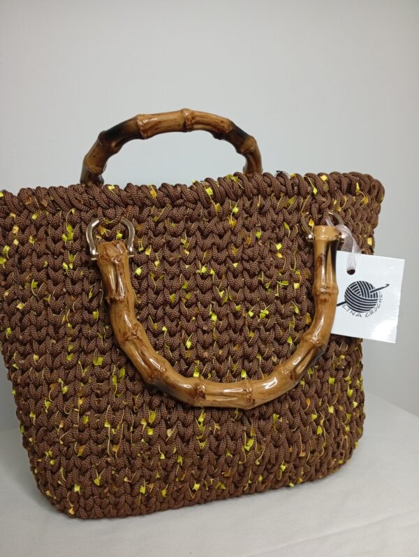 sac en crochet marron Tunisie