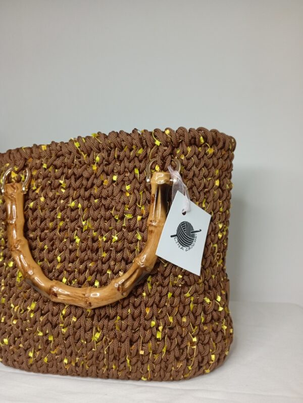 sac en crochet marron Tunisie