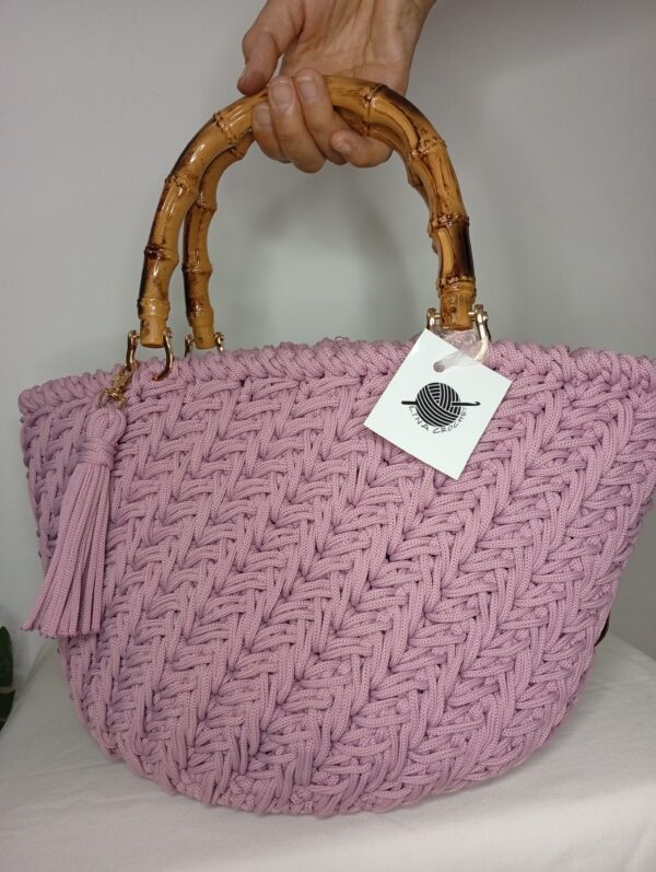 sac au crochet violet Tunisie