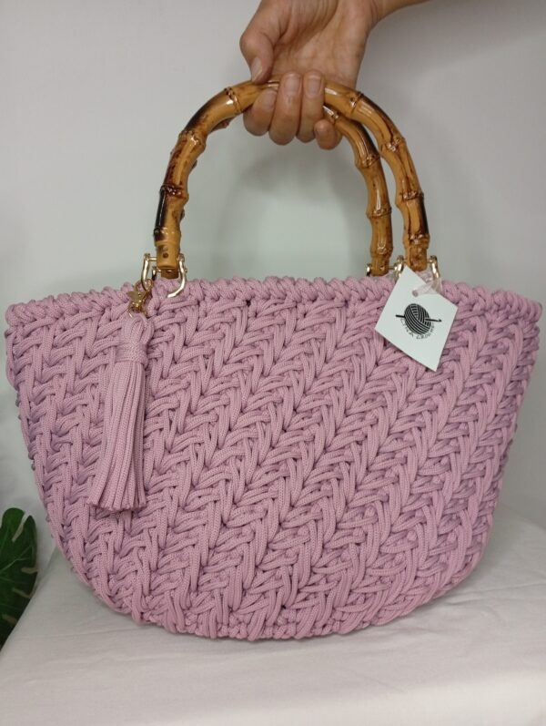 sac au crochet violet Tunisie