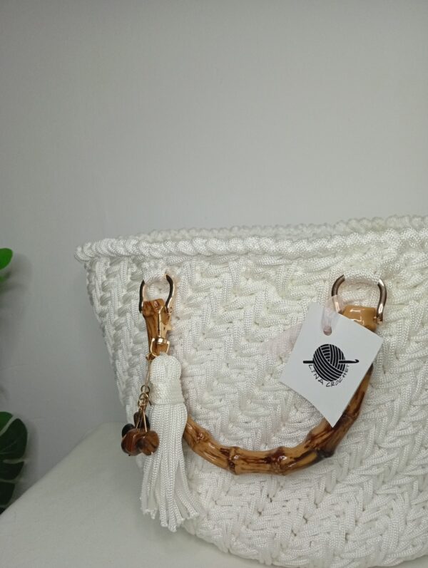 Sac crochet blanc Tunisie