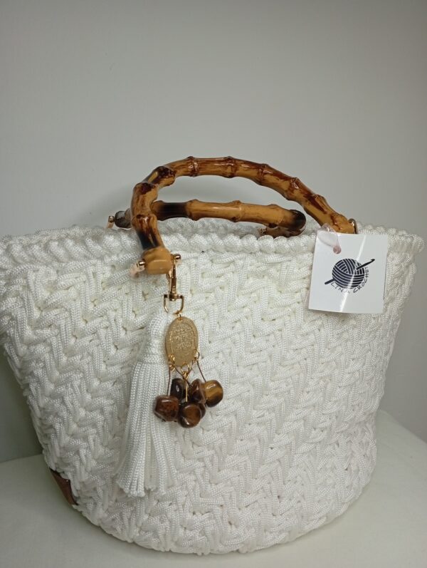 Sac crochet blanc Tunisie