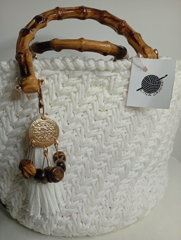Sac crochet blanc Tunisie