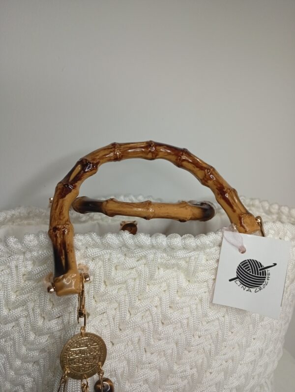 Sac crochet blanc Tunisie