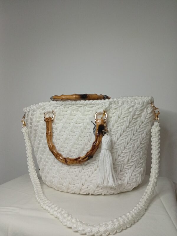 couffin au crochet blanc Tunisie