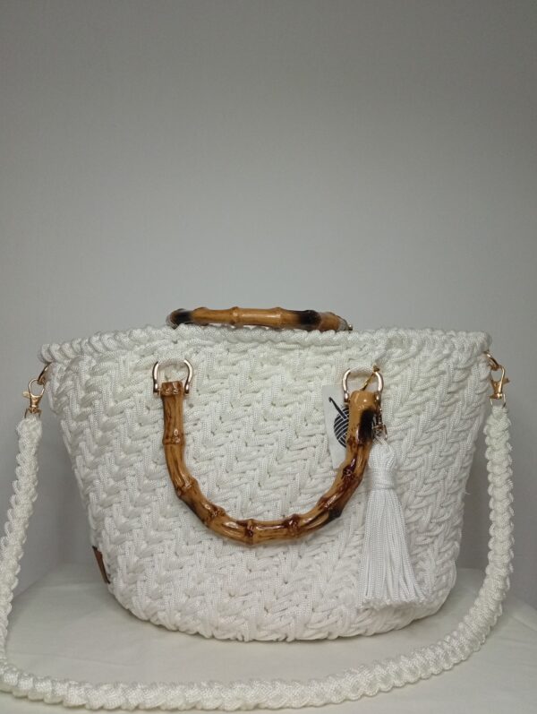 couffin au crochet blanc Tunisie