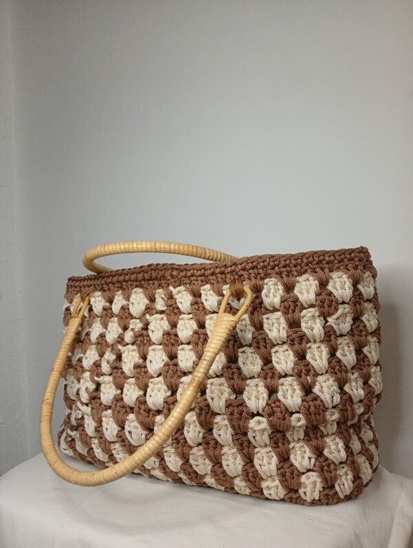 sac marron et beige Tunisie