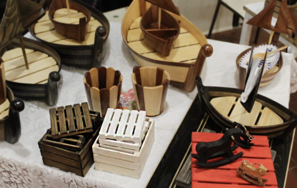 Sous-tasse Forme mini palette en bois Tunisie