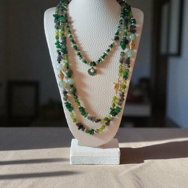 Collier nuance de vert Tunisie