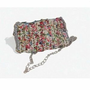 Sac à main en crochet moussline multicolore Tunisie