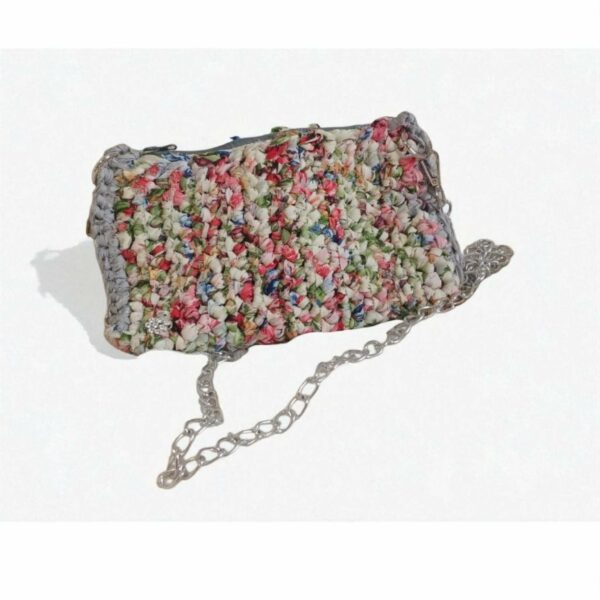 Sac à main en crochet moussline multicolore Tunisie