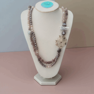 Collier avec couleurs de terre Tunisie