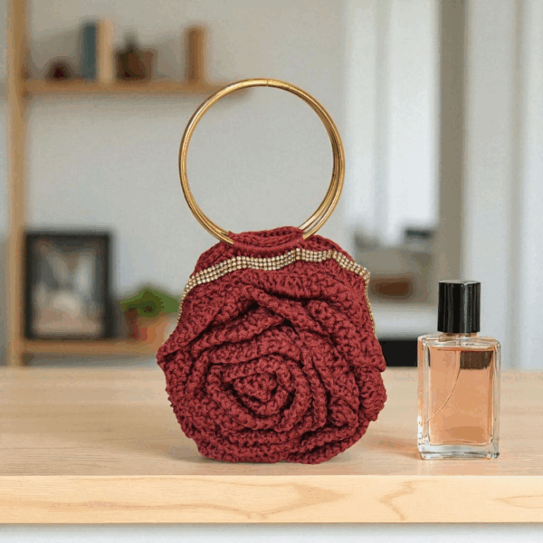 Sac à main au crochet en macramé Tunisie