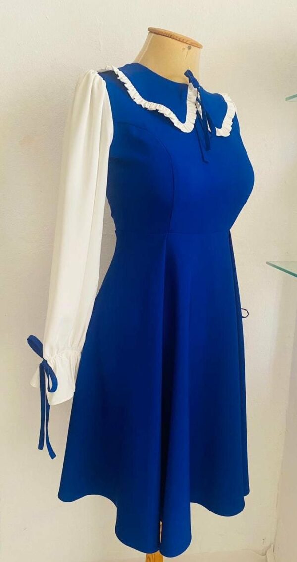 Robe avec manche chemisier chic Tunisie