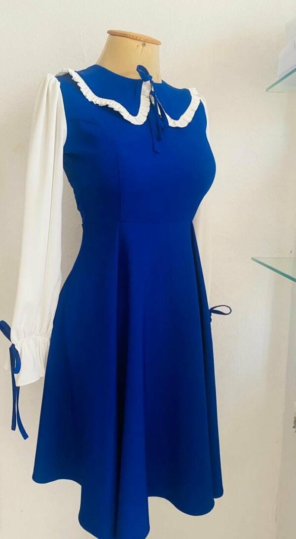 Robe avec manche chemisier chic Tunisie