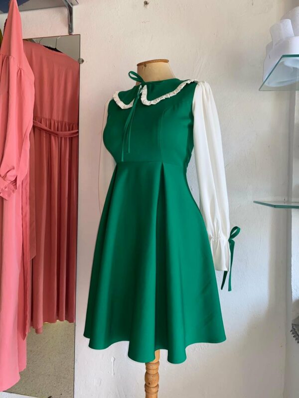 Robe avec manche chemisier chic Tunisie