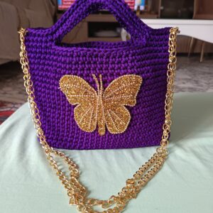 Sac move papillon 🦋 doré Tunisie