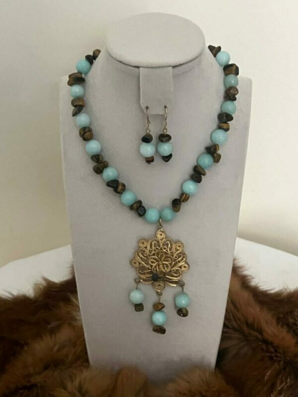 Parure agate et œil 👁️ de tigre Tunisie