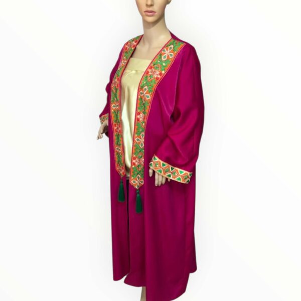 Aabeya Tissu satin avec galant Tunisie