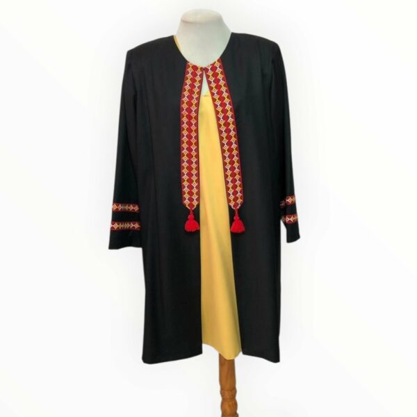 Sur-robe + robe, tissu sur-robe Cachemire Tunisie
