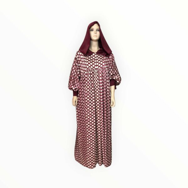 Jebba tissu satin, taille standard Tunisie