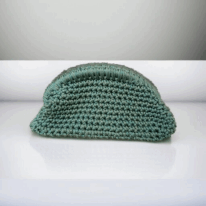Sac à main en crochet vert d'eau Tunisie