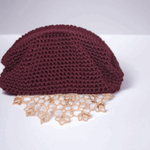 Sac à main en crochet Rouge bordeaux Tunisie