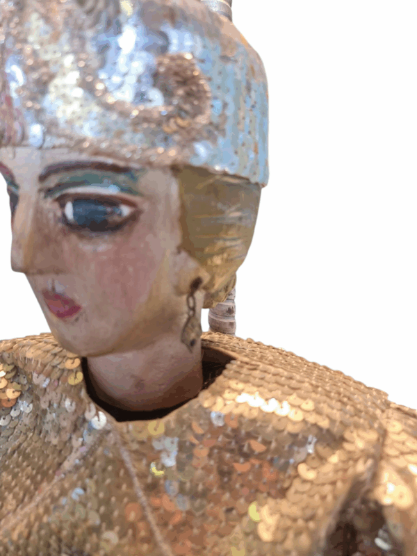 Marionette la mariée abat Jour antique revisité Tunisie