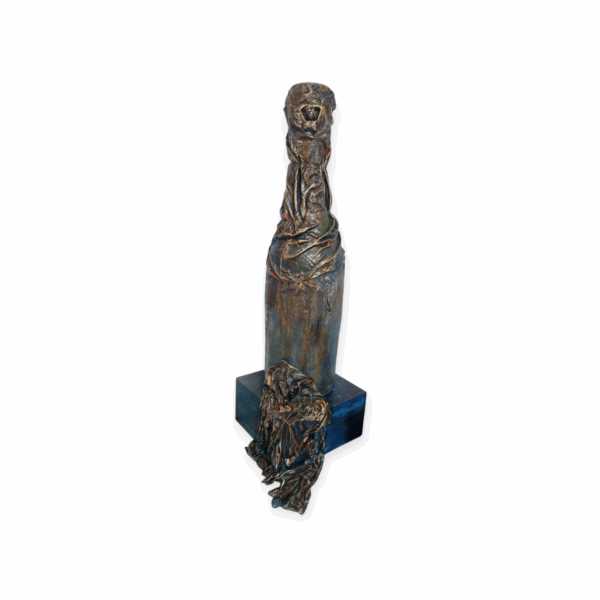 Grand vase artistique scuplte à la main pièce unique Tunisie