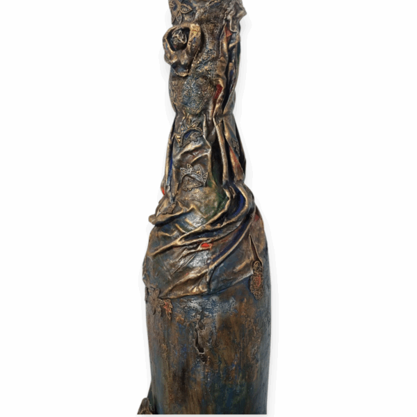 Grand vase artistique scuplte à la main pièce unique Tunisie