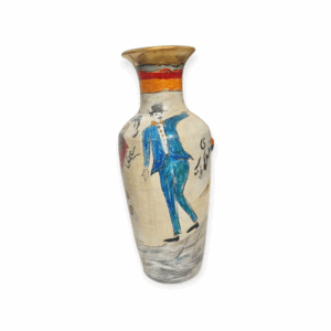 Vase artistique peinture à la main Tunisie