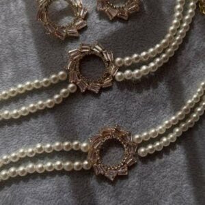 Parure de perles à double rang Tunisie