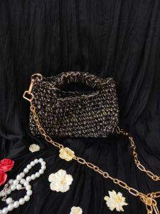 Sac fait à main en crochet petite taille Tunisie