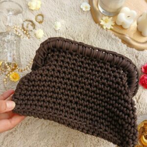 Sac à main en crochet avec fermoir Tunisie