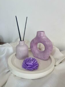 Pack plâtre et bougie 4 pièce Tunisie