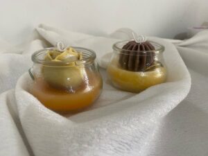2 pot bougies soya Wax Tunisie