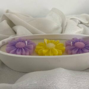 Bougie parfumée Wax soya model rectangulaire Tunisie