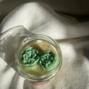 Bougie parfumée en pot verre en cire de soja Tunisie