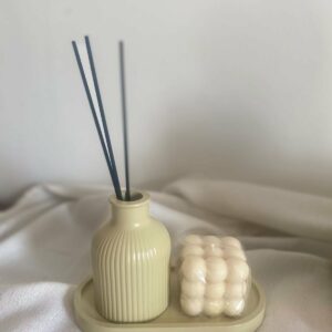 Pack plâtre + bougie parfumée Tunisie