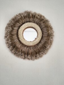 Miroir en pp :Handmade,piece unique Tunisie