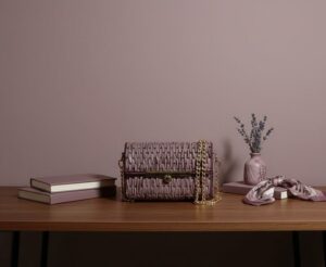 Sac à main fait à la main en fil, couleur rose Tunisie