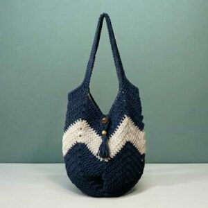 Tote bag -Bleu Tunisie