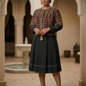 ensemble beskri soie et argent Tunisie